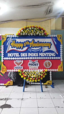 Papan Bunga di Kemayoran
